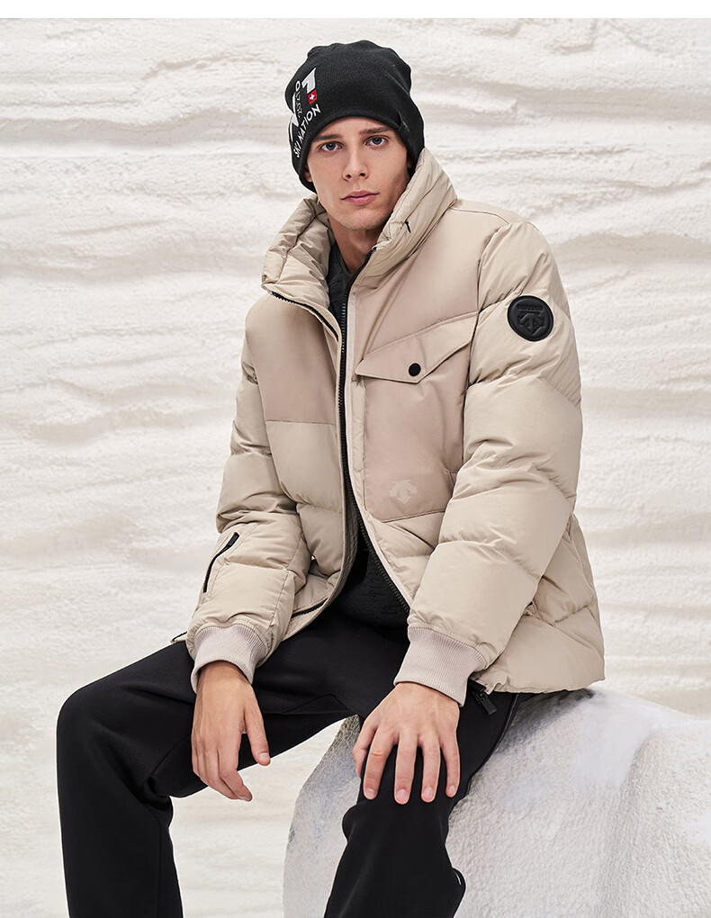 descente迪桑特descente x pespow 冬季联名款运动羽绒服男d1431xdj91