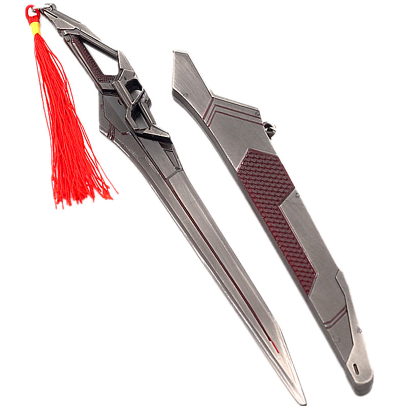 升级款吞噬星空吞噬星空周边罗峰九重雷刀模型动漫摆件合金刀剑玩具