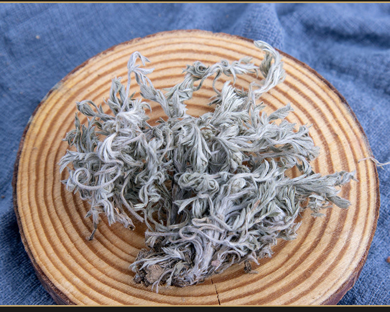 三月茵陈绵茵陈白蒿茵陈草新鲜整颗全草茵陈茶泡水中药 3斤手工精选