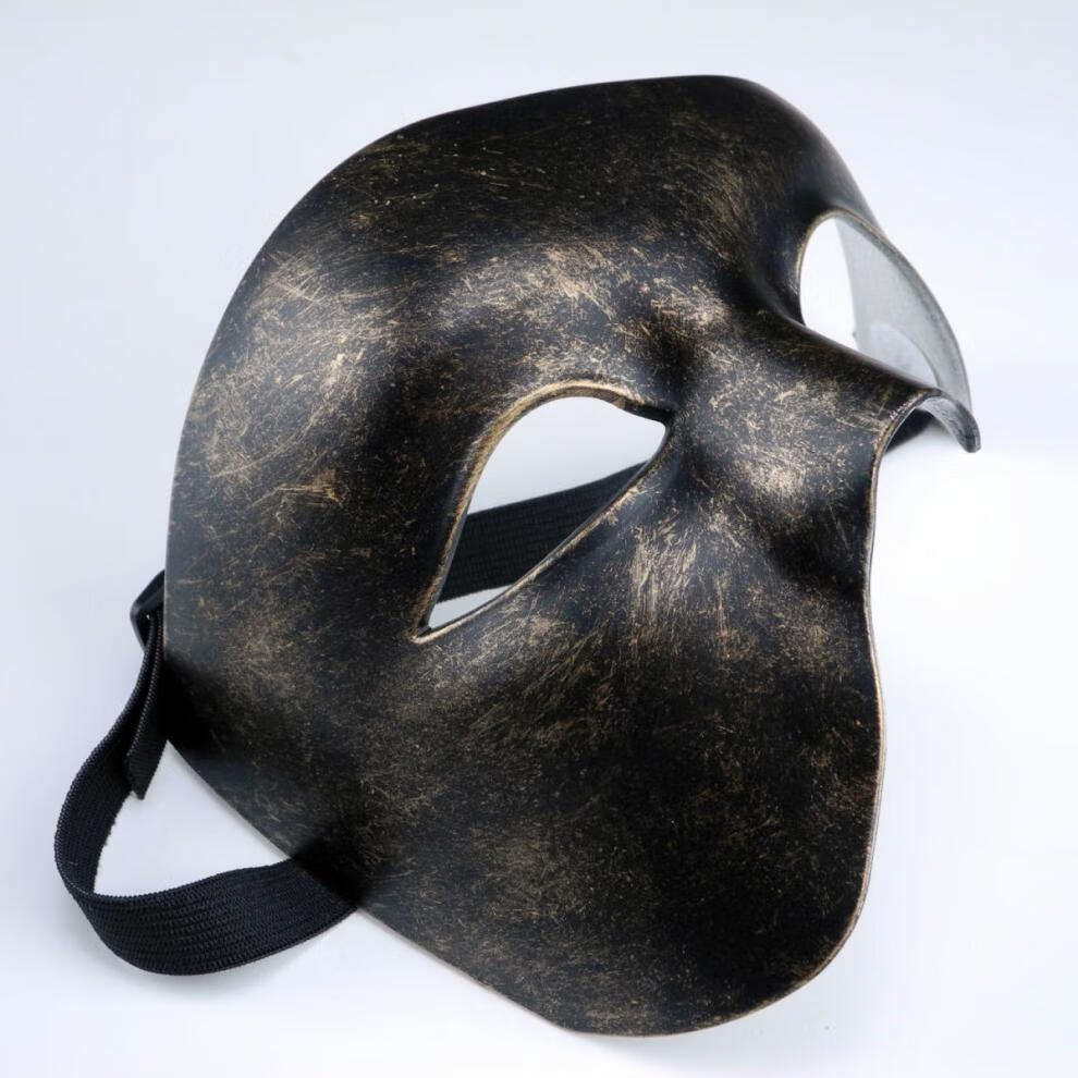 面具半脸男霸气 威尼斯化装舞会服装派对万圣节狂欢节复活节神秘歌剧