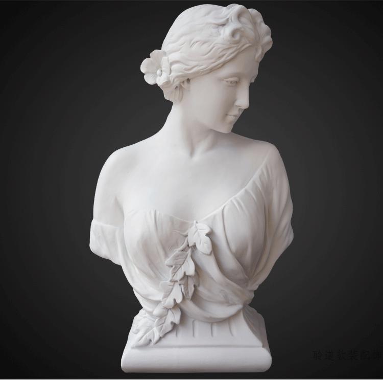 生态同款适用于石膏像摆件石膏头像北欧装饰样板间大号人物雕像大卫