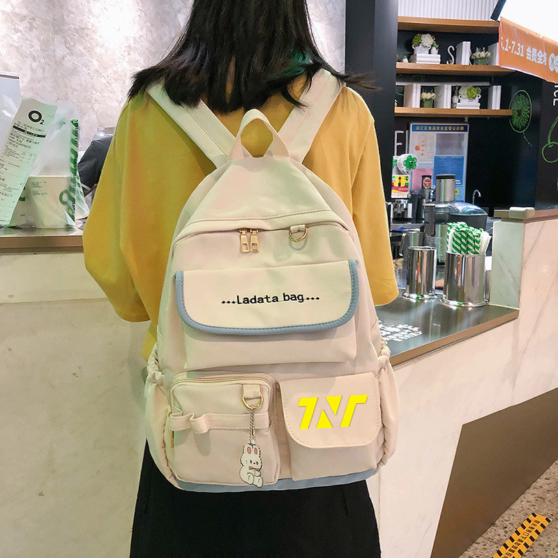 时代少年团同款背包tnt周边应援书包双肩包学生手绘包包刘耀文 黑色