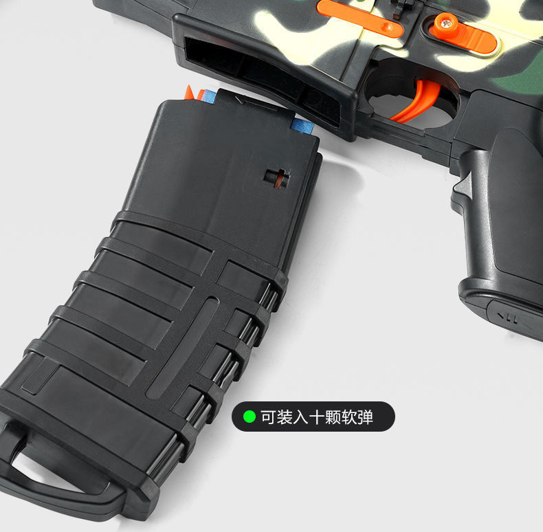 m16a4可发射m16突击步抢玩具416突击枪儿童玩具电动连发软弹枪7手动8