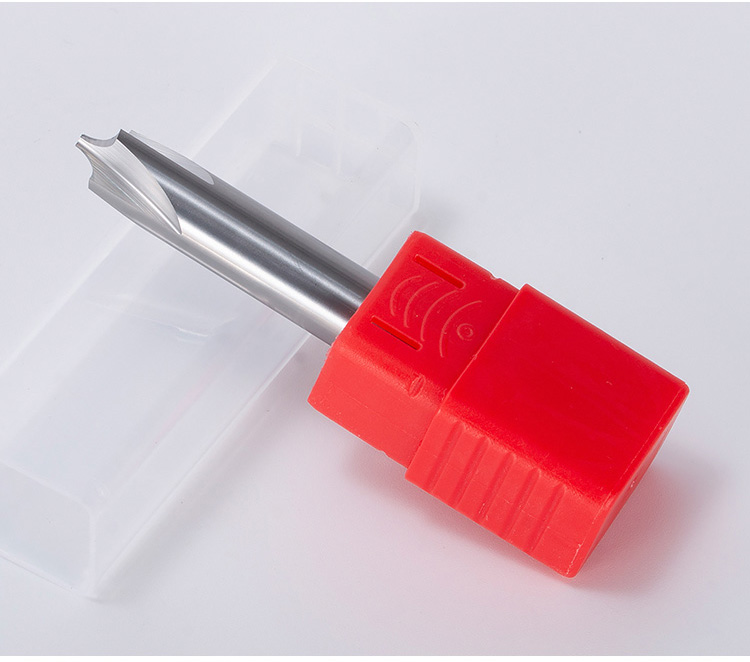 55度钨钢内r铣刀4刃涂层倒边成型铣刀反r圆弧内r倒角刀内r立铣刀d4r