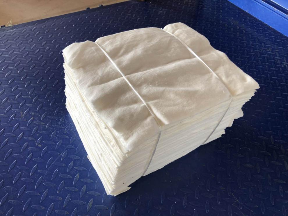擦机布全棉工业抹布纯棉白色标准尺寸吸水吸油擦油布大块碎布布料 50
