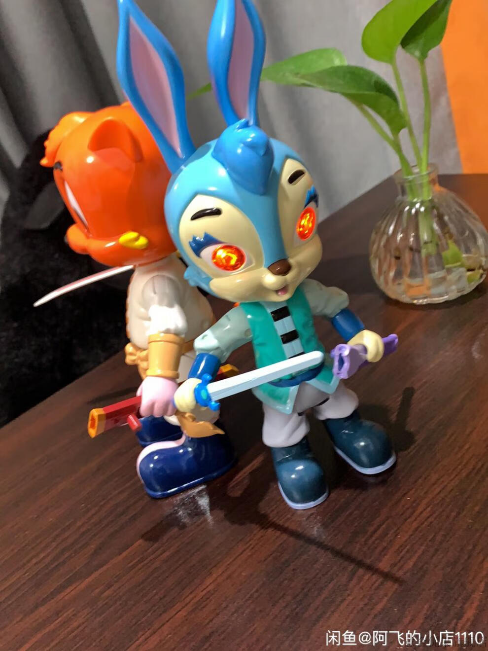 虹猫蓝兔七侠传手办 虹猫蓝兔七侠传英雄玩偶 大号情怀玩具公仔哆嗦