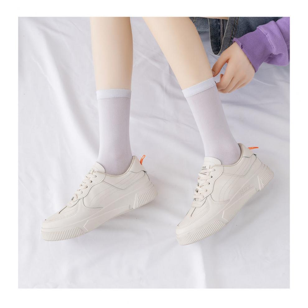 韵菲利冰冰袜夏天薄款女生薄袜子夏季少女日系松口袜孑高中生堆堆袜