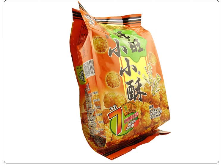 旺旺 小小酥 180g袋装 休闲办公零食零嘴 大米制品膨化食品 (黑胡椒味