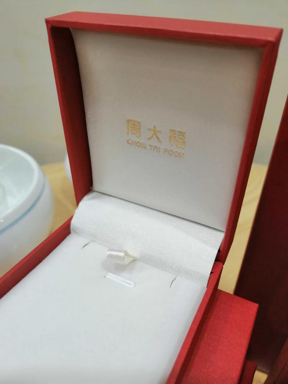 好品优选周大福首饰盒包装盒戒指盒吊坠盒手镯盒手链盒直播用首饰盒