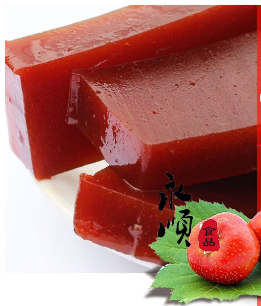 500g山楂糕 农家自制 山楂条 山楂制品 蜜饯