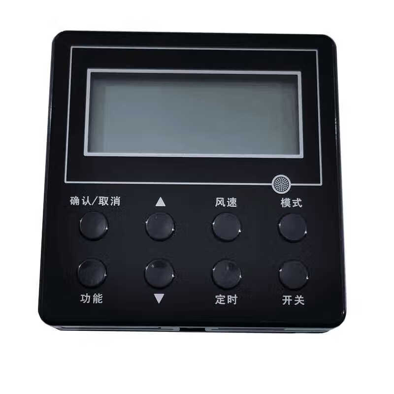 适用格力空调线控器xk103xk111风管机多联机中央空调控制面板黑色 多