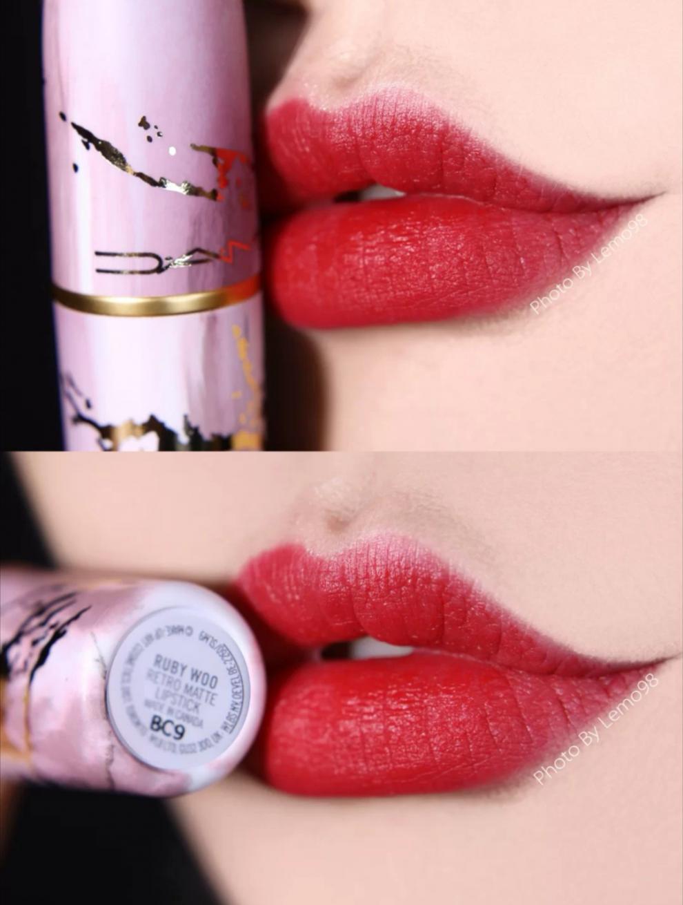 魅可mac口红923 lady bug 渐变色423 阿拉丁twig 生日礼物送女友送