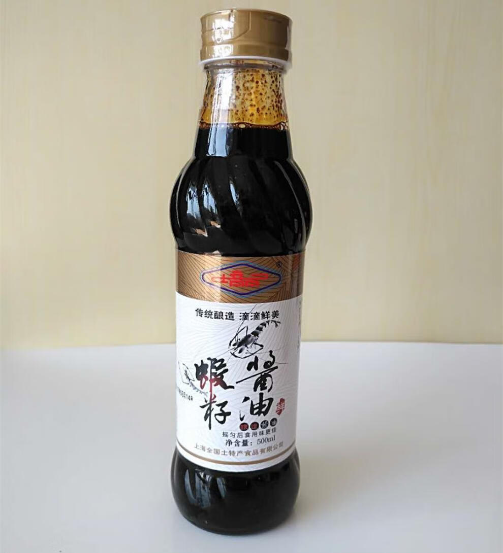 虾子酱油 培丽虾籽酱油 500ml*瓶 河虾子 酿造酱油炒菜凉拌
