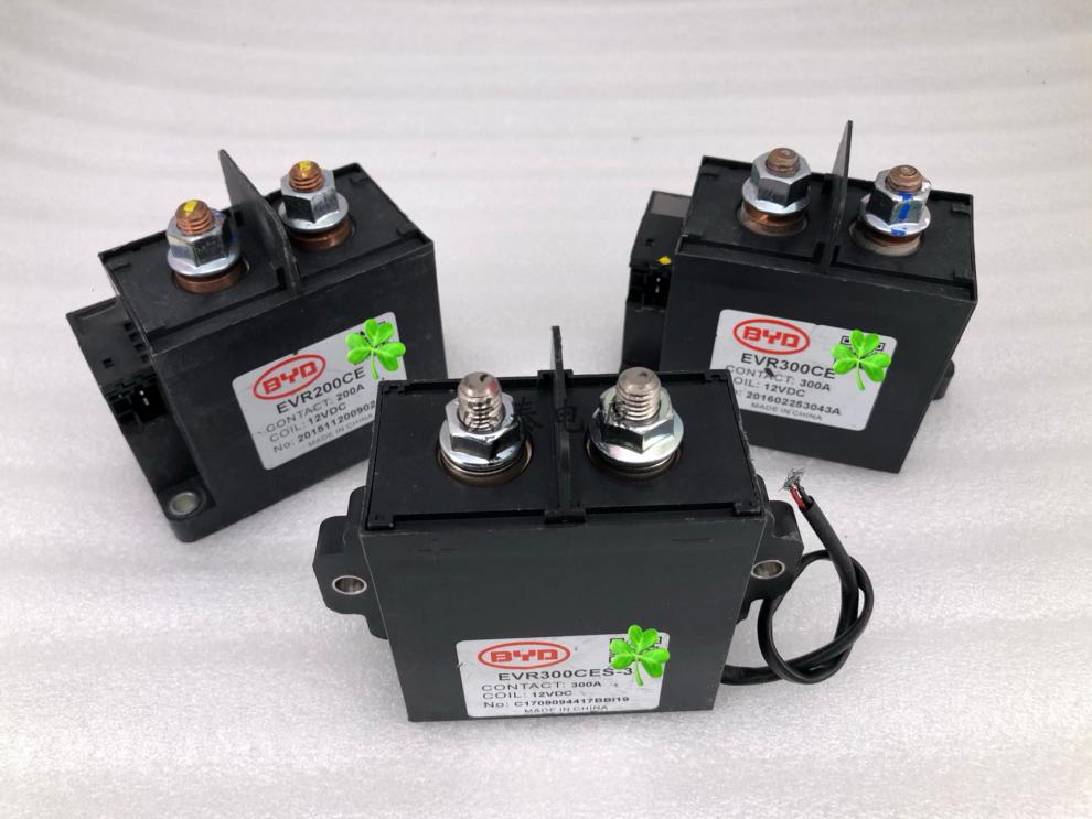 byd比亚迪高压直流接触器12vdc/200a/300a锂电池新能源汽车继电器 看