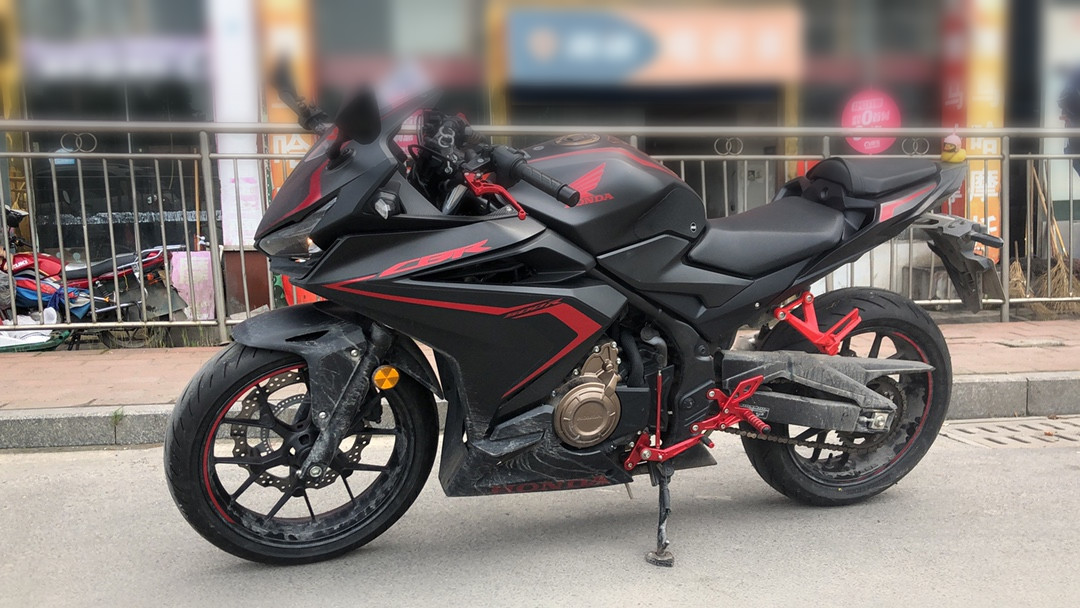 适用于本田新款cbr500r 改装件加大座脚垫防摔球水箱护网升高脚踏