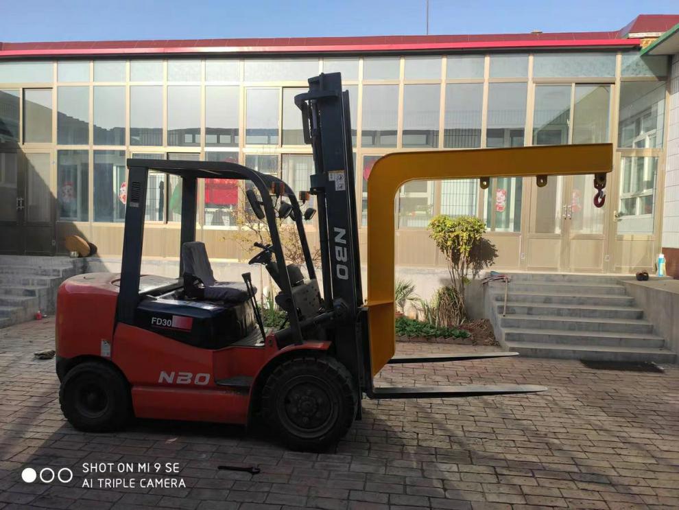 叉车起重臂吊臂属具叉套吊钩改装货叉子合力配件玻璃吊叉车加长臂35吨