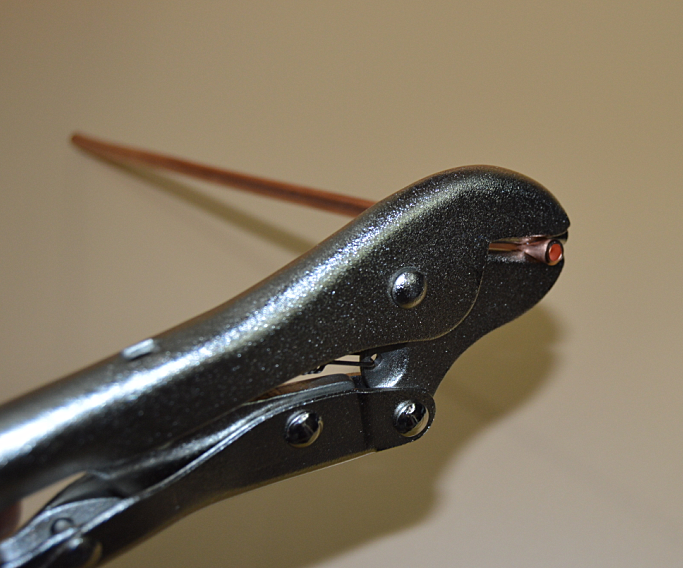 大圣冰箱铜管封口钳wk201b安装维修制冷工具夹铜管大力钳封口钳wk201b