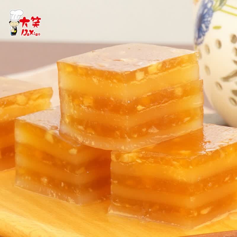 大笑椰汁马蹄糕 500g 广式特色早茶港式千层糕粤式糕点速冻半成品