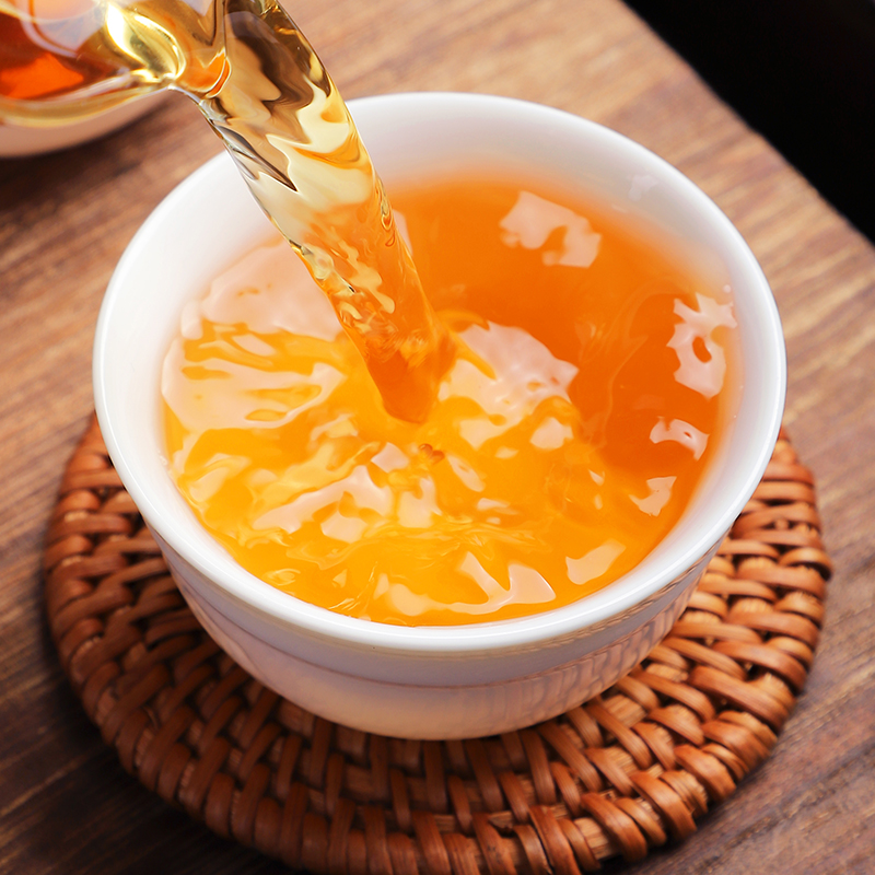鹭伊缘陈皮白茶福鼎茶叶白茶饼寿眉陈皮老白茶小茶饼干500g木桶礼盒装
