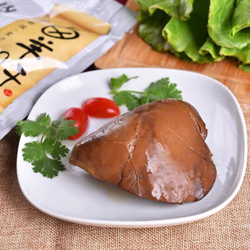 即食羊肝熟食内蒙古特产酱羊肝卤羊肝红油小肝小吃休闲零食下酒菜
