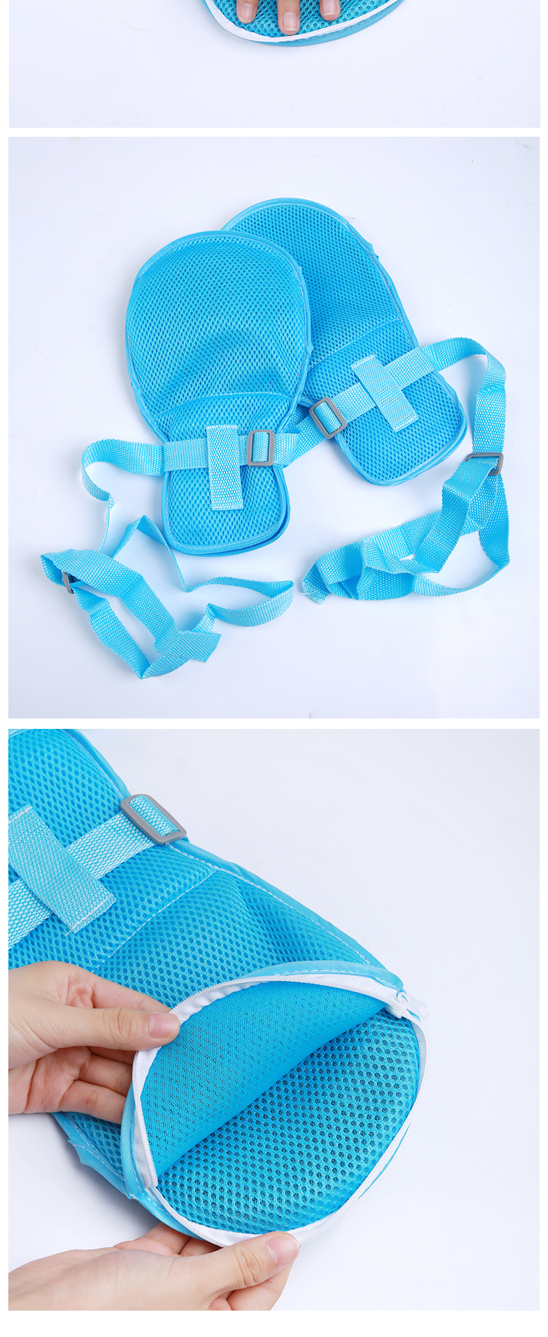 康兴达医用约束带手套 病人手腕带防拔管绑手脚四肢手腕床上固定捆绑