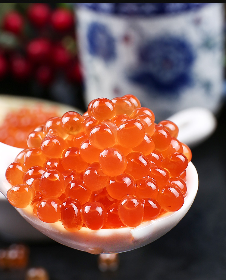 三文鱼籽 俄罗斯 大马哈鱼鱼籽鱼子新鲜寿司刺身专用即食料理250g