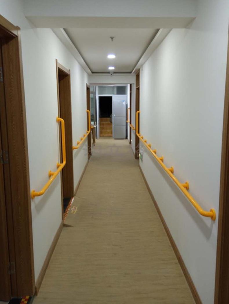 无障碍楼梯扶手栏杆医院养老院走廊扶手老人残疾人安全防滑拉手白色35