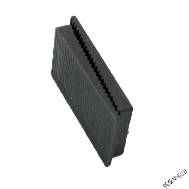 适用于小厚可调玻璃垫块中空钢化门窗镂艺玻璃安装垫高垫片夹托一包