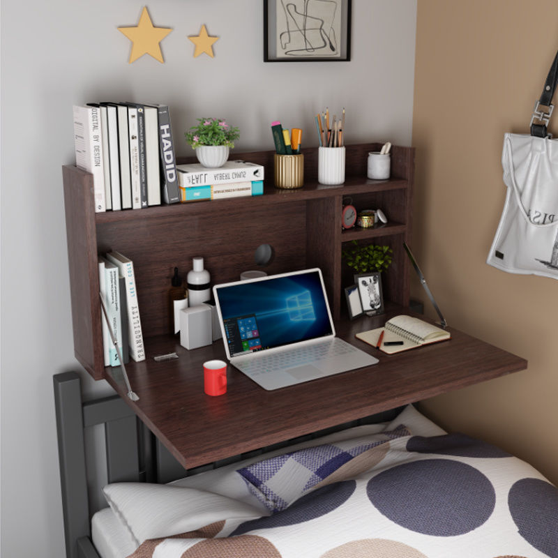 宿舍桌子床上可折叠 宿舍神器悬空上铺书桌下铺笔记本桌大学生床上