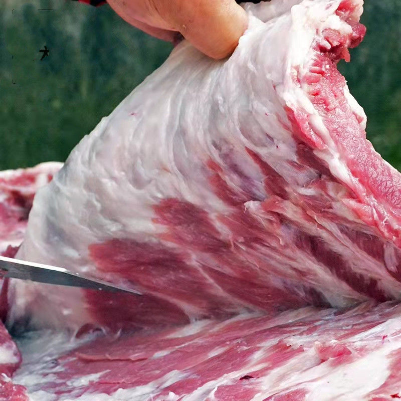 农家散养山林黑土猪精选直排猪肋排土猪肉多肉排骨无杂骨新鲜现杀黑猪