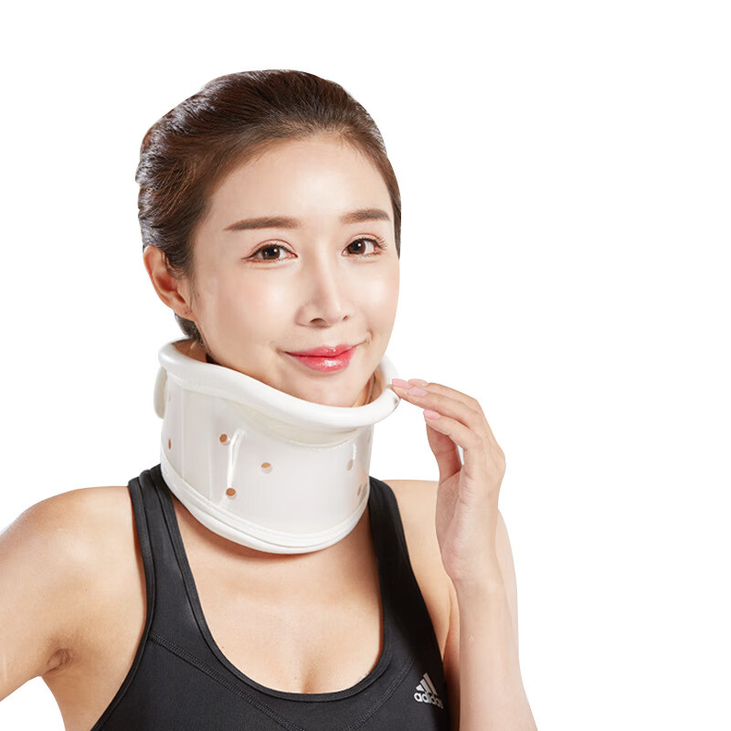 爱护佳 新款颈托v型医用颈部固定护具支撑颈椎支具术后颈椎保护下巴托