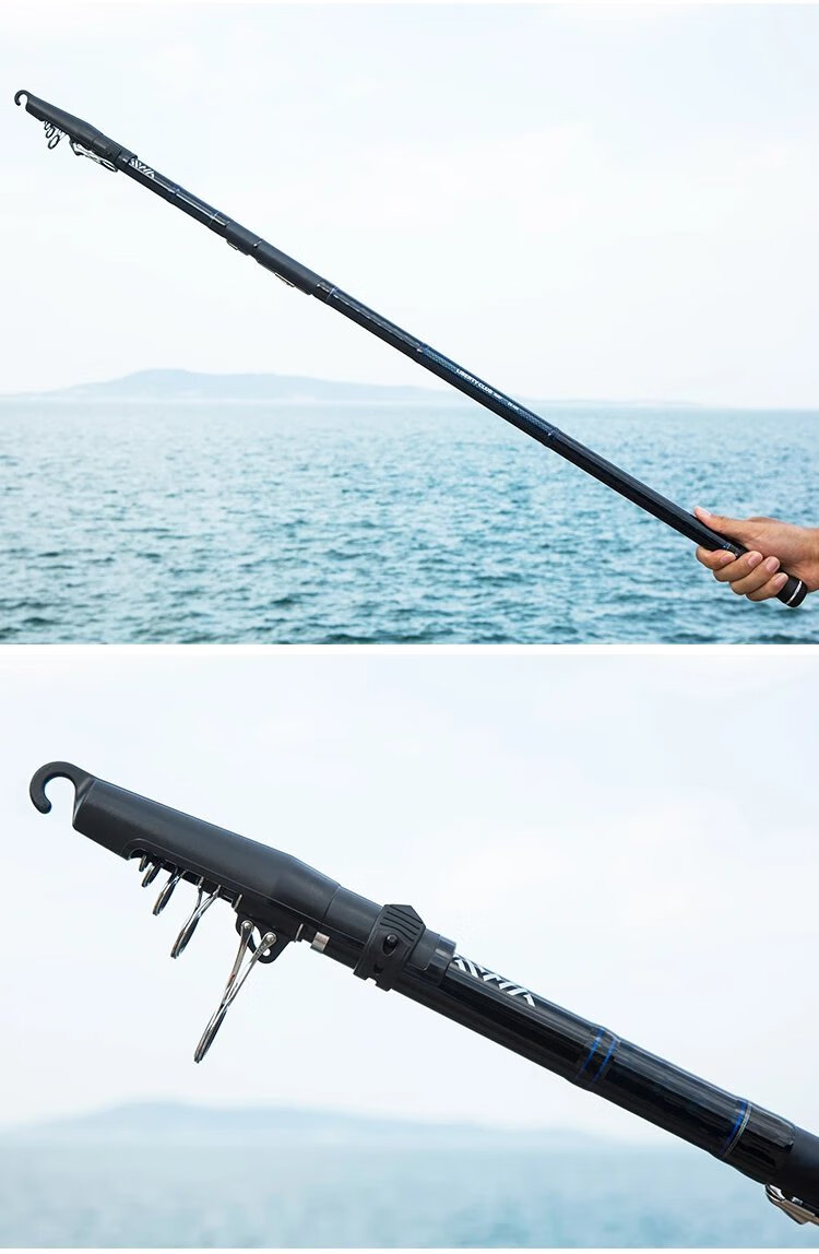 l亿l瓦海竿大物竿达l瓦远投竿钓鱼竿富士抛杆超硬套装日本达瓦远投竿