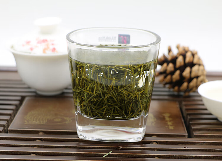 赣香婆长白山野生松针茶野生东北红松针干松针茶马尾松针茶500g【图片