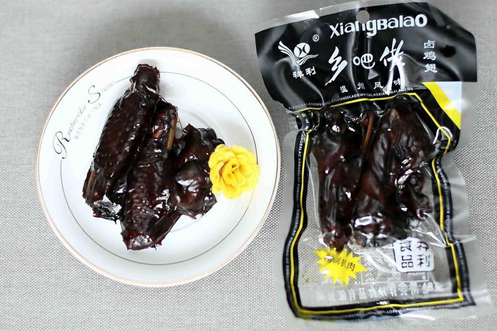 乡巴佬鸡翅 温州特产 48克/包 多规格 黑鸡翅 卤鸡翅 10包乡巴佬鸡翅