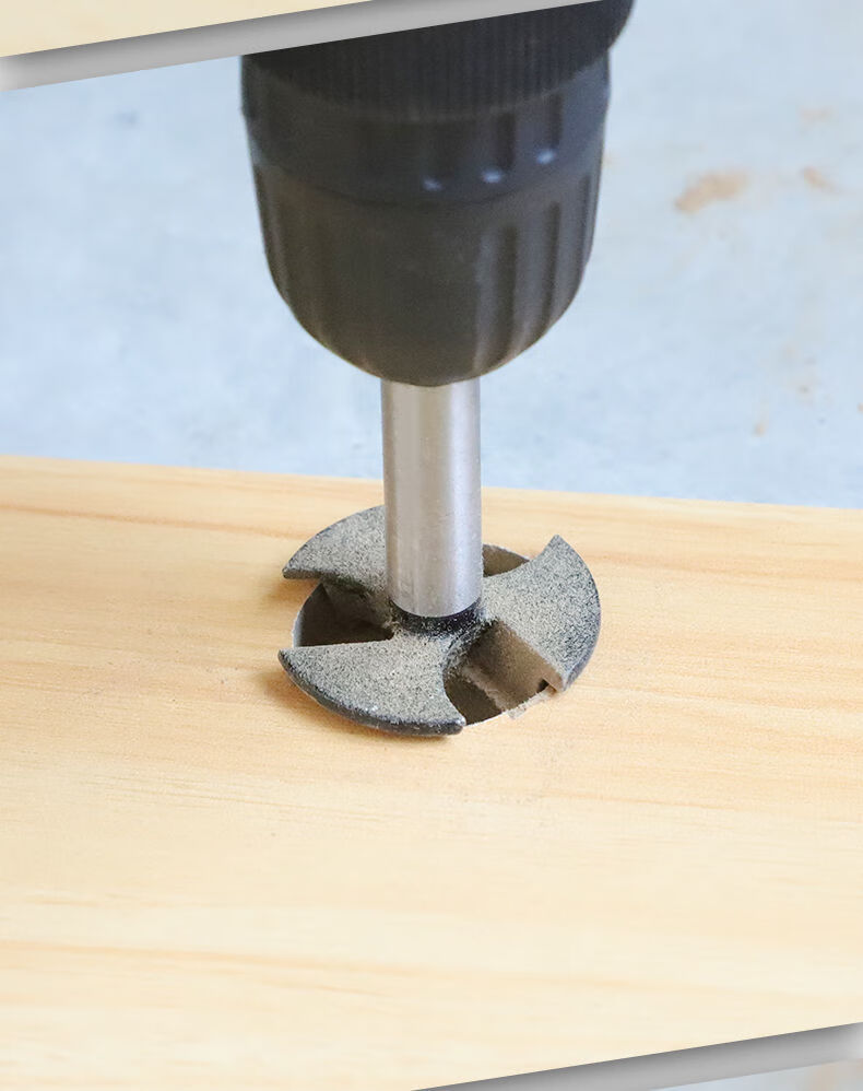 木工开孔器神器桌面木板木头铰链打孔套装扩孔木钻合页35mm钻头两刃