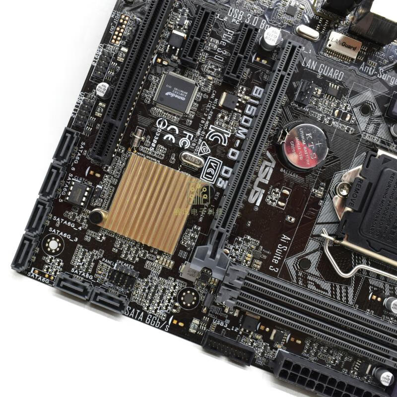 华硕h110m-d d3/c/a/k/h170/b150-plus d3/m2 pci主板1151针 透明