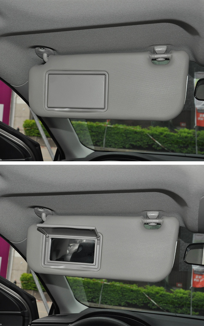 于适用丰田卡罗拉遮阳板带化妆镜前挡风玻璃挡光板14款15汽车18雷凌