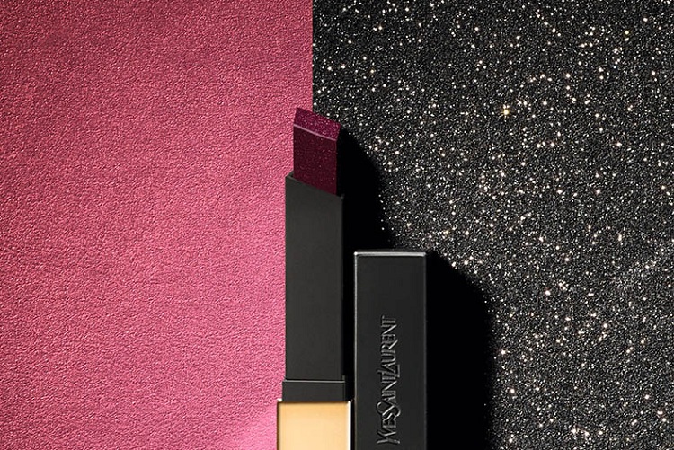 ysl圣罗兰细管哑光纯口红小金条唇膏22g节日生日礼物8