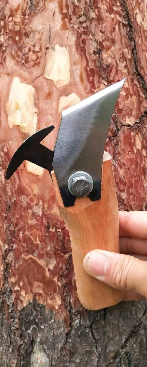 松油刀日本钢松脂刀采脂刀割油刀松油刀松香刀割松油工具- 刀片 7毫米