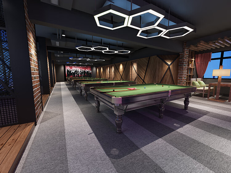 台球桌地毯台球厅专用地毯拼接方块满铺台球房桌球厅阻燃防火台球室