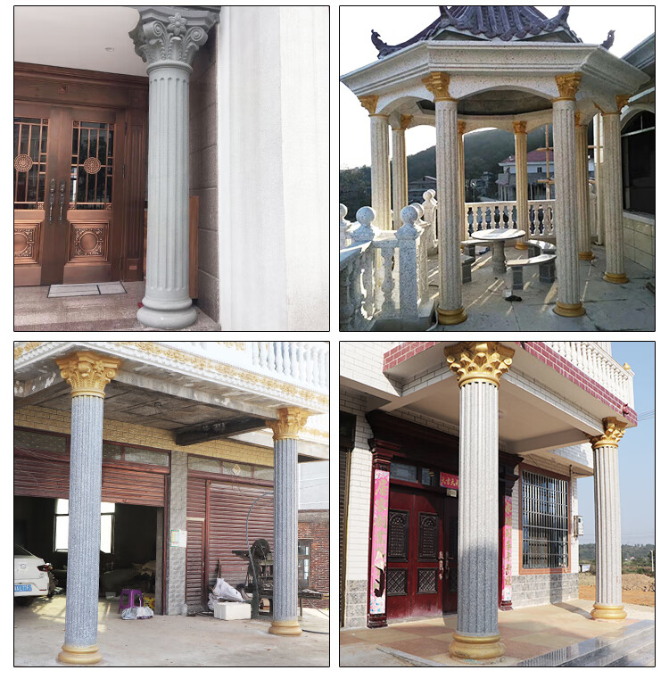 笼趣欧式罗马柱模具胶塑钢圆柱水泥建筑模板别墅大门外墙现浇