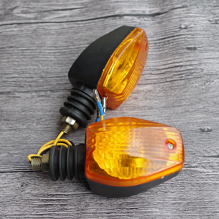 通用电动三轮车转弯灯前转向灯12v48v60v摩托车转向灯菱形转向灯48v