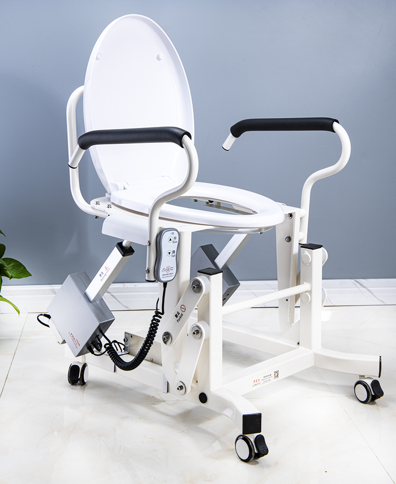 老无忧老人电动升降坐便椅孕妇座厕起身辅助器蹲坑智能马桶厕所一键
