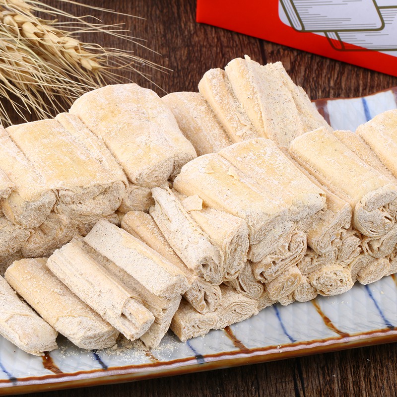 秀山豆沫糖 云南特产通海秀山豆末糖300g*3香甜酥脆美味可口