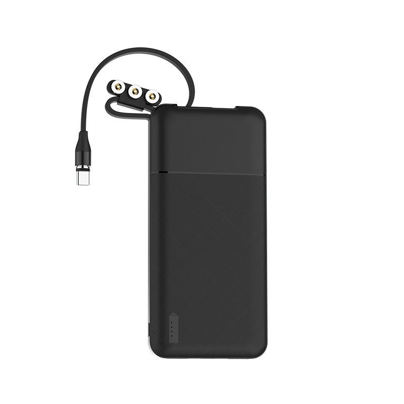 同福茂(cpoo)remax磁吸充电宝移动电源10000毫安自带线三合一适合于