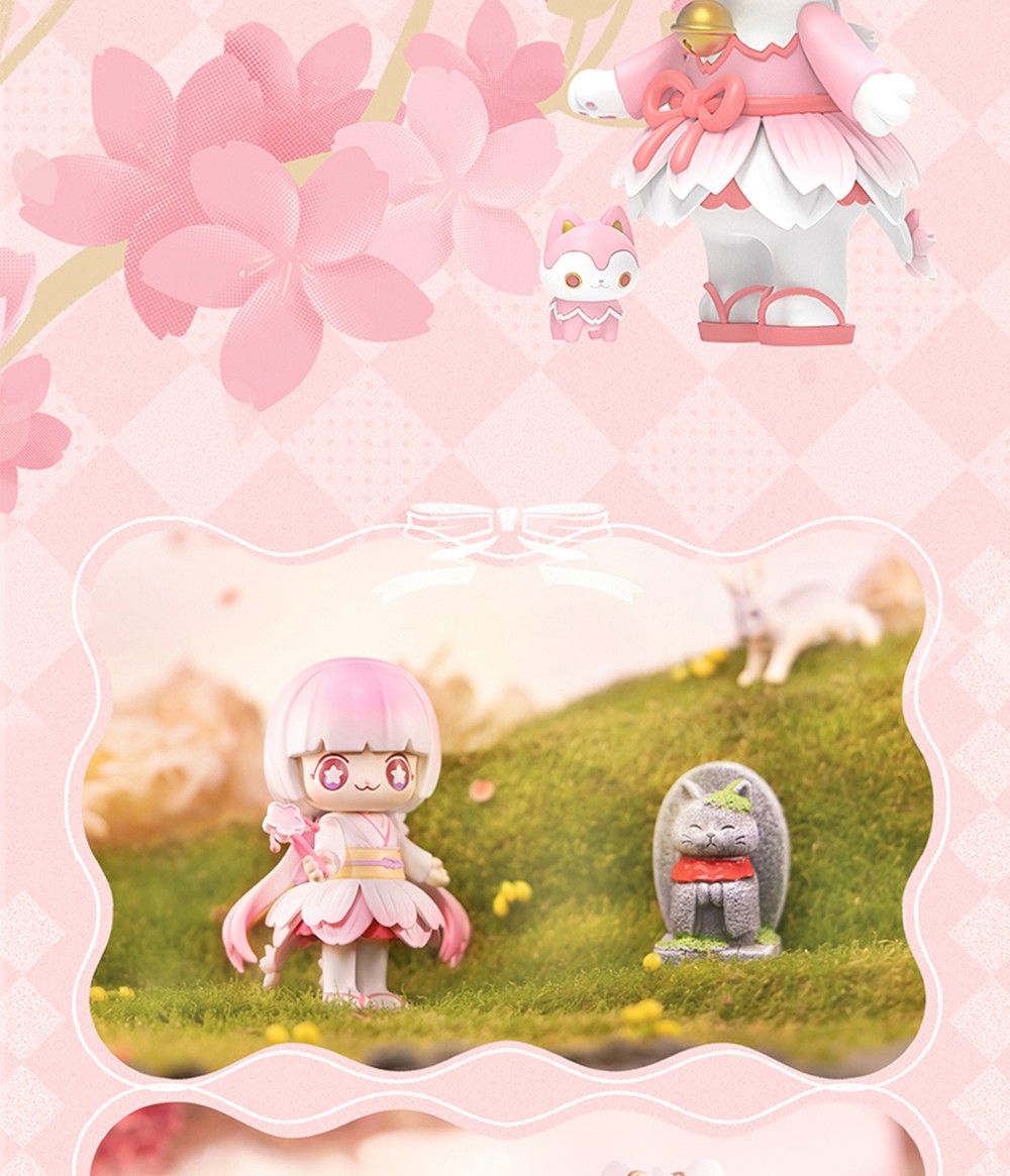 ip小站(ip station) kimmy&miki花语系列盲盒手办公仔潮玩玩具桌面