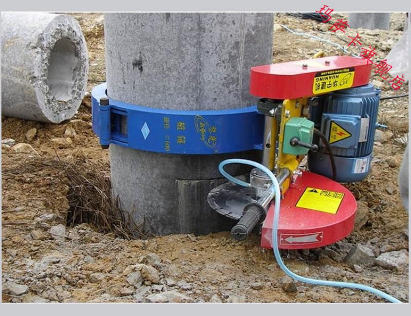 抱箍切桩机锯桩机水泥管桩混凝土桩桩头切割机截桩机环抱破桩机400