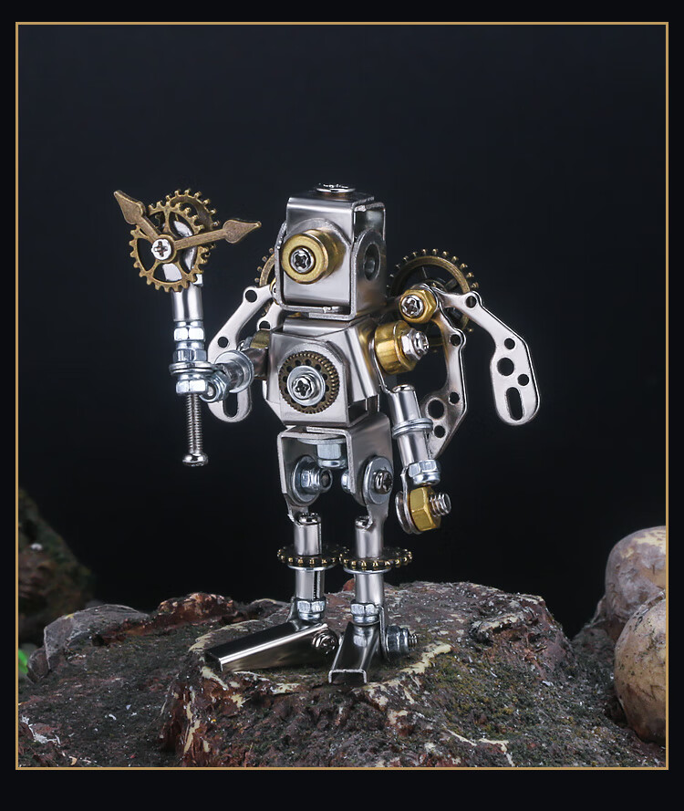 机械党盲盒机械圣徒复古金属机械党盲盒系列机械圣徒系列复古金属风
