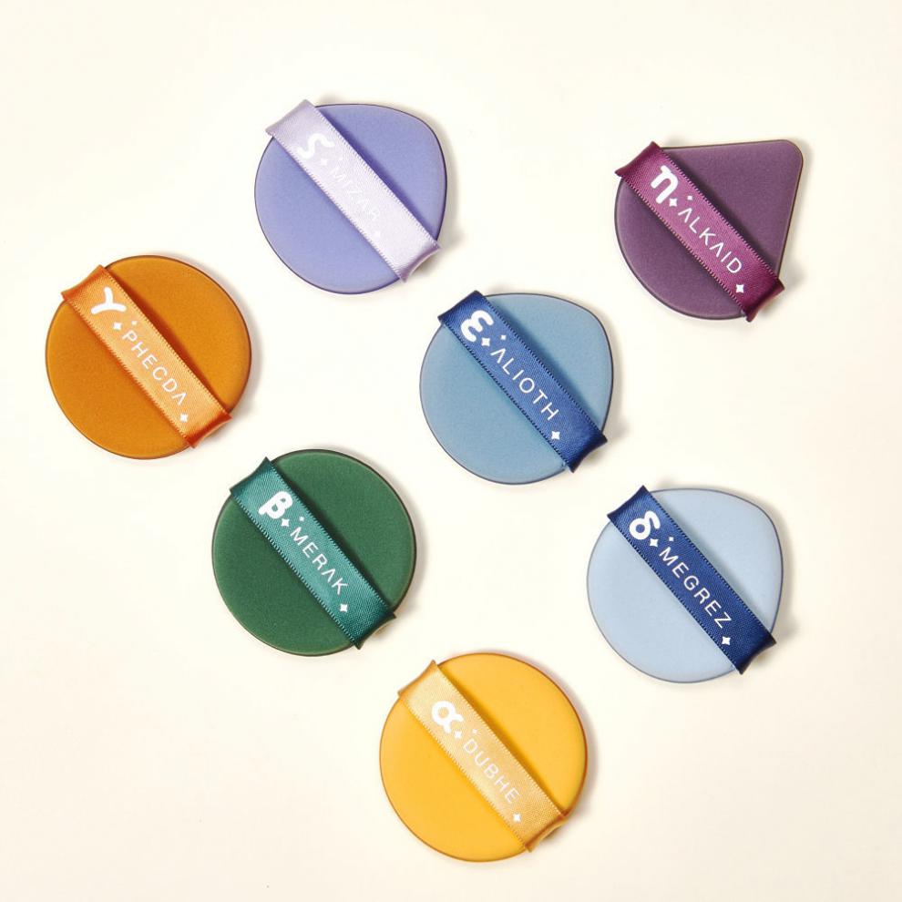 现货直发尔木葡粉扑北斗七星气垫不吃粉底液超软美妆