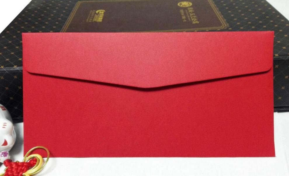 昂古 慰问金信封慰问金红包利是封红色信封奖金奖学金信封红色信封